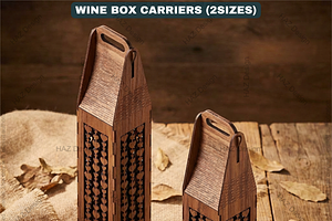 Wine Bottle Carrier Gift Box Set