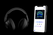 Radial Soundwave & Mountain Design, a Branding & Logo Template by Preyer Design (Thumbnail 3 of 6)