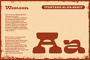 Westoon Bold Western Slab Serif Font, a Slab Serif Font by Namela Studio (Thumbnail 5 of 10)