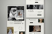 Monochrome Email Newsletter, an Email Template by graphicook (Thumbnail 3 of 3)