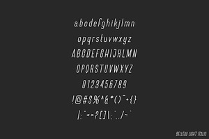 Belleau Sans Serif Font Family