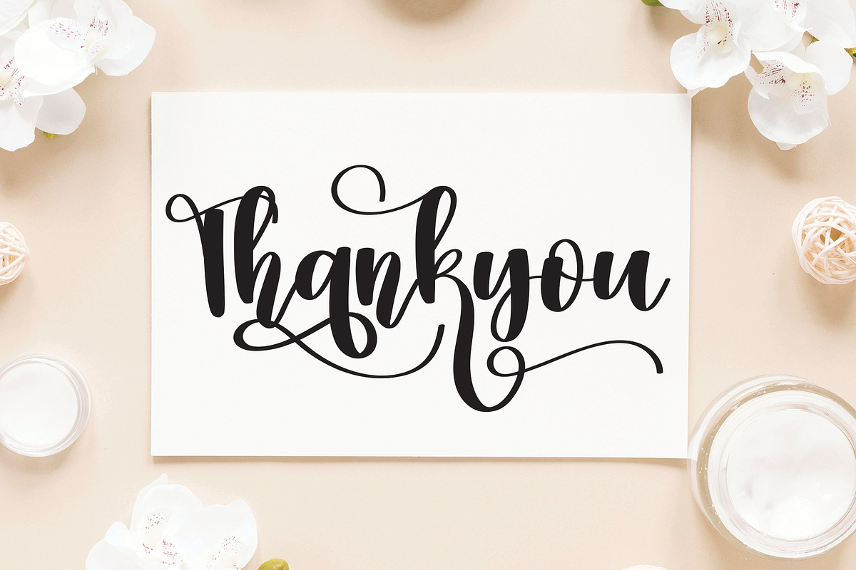Hello Calligraphys | handwritten fon, a Script Font by Scratchones (Photo 9 of 9)
