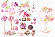 Cakes and sweets illustrations, a Decorative Illustration by Ann Astro (Thumbnail 3 of 17)