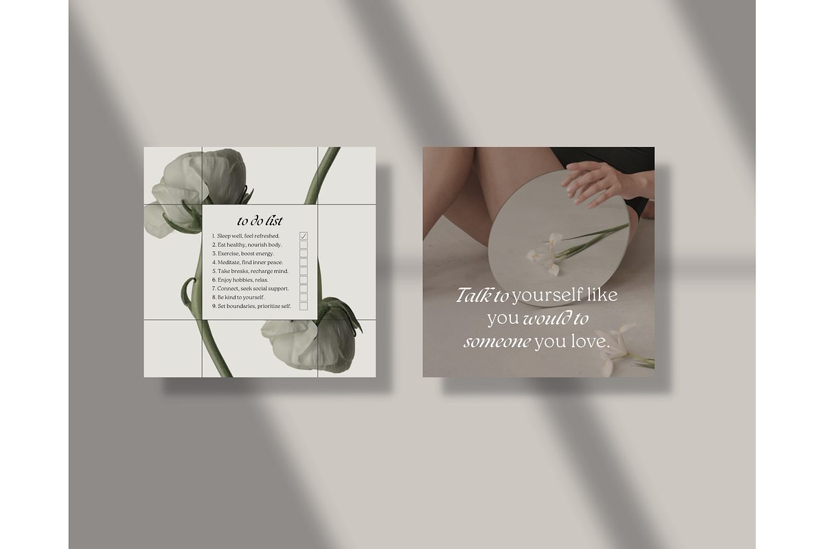 Self Care Coach Template - Canva, a Social Media Template by TheTemplateTopia (Photo 3 of 10)