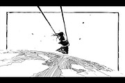 Black & white drawing collection., a Person Illustration by Grandfailure (Thumbnail 10 of 23)