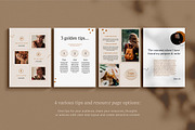 eBook / CANVA, INDD / Kayla, a Magazine Template by Mirazz (Thumbnail 9 of 17)