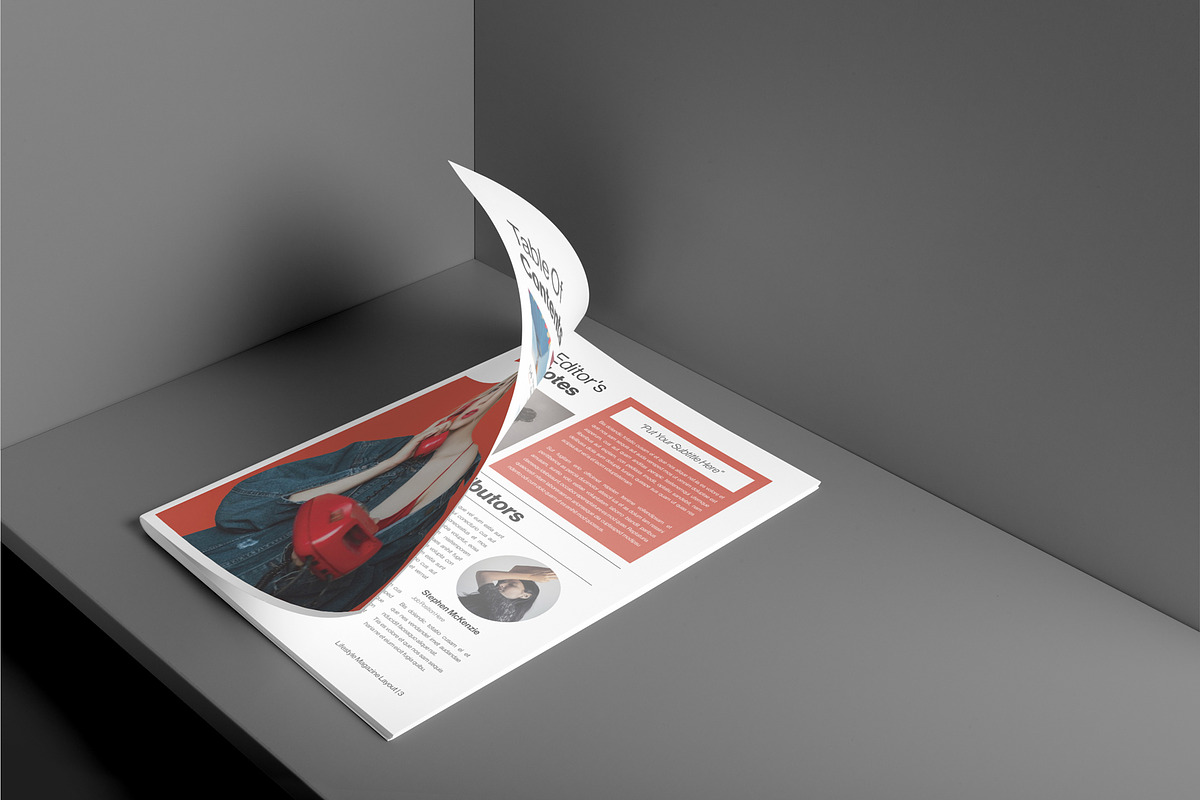 Lifestyle Magazine Template preview 4