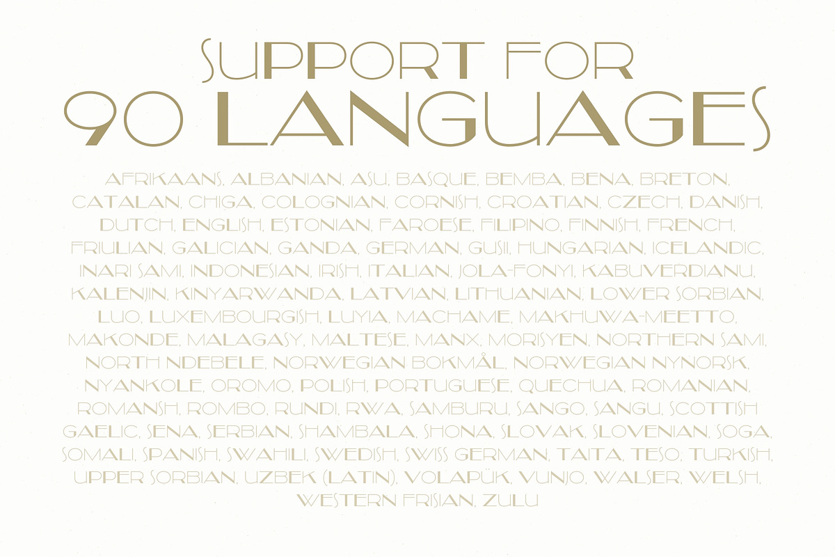 Gatsby Nights - Art Deco Typeface, a Sans Serif Font by HipFonts (Photo 9 of 9)