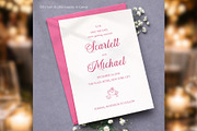 Elegant Save Date Canva bd004, an Invitation Template by TyphoonStudio (Thumbnail 5 of 9)