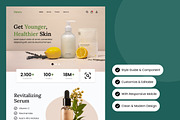 Nature - Skincare Landing Page V1, a Landing Page Template by twinstd (Thumbnail 4 of 5)