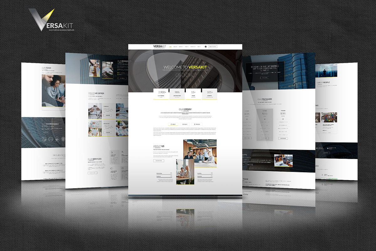 Versakit -Multipurpose Elementor Kit, a Websites & App Template by Select Agency Designs (Photo 4 of 8)