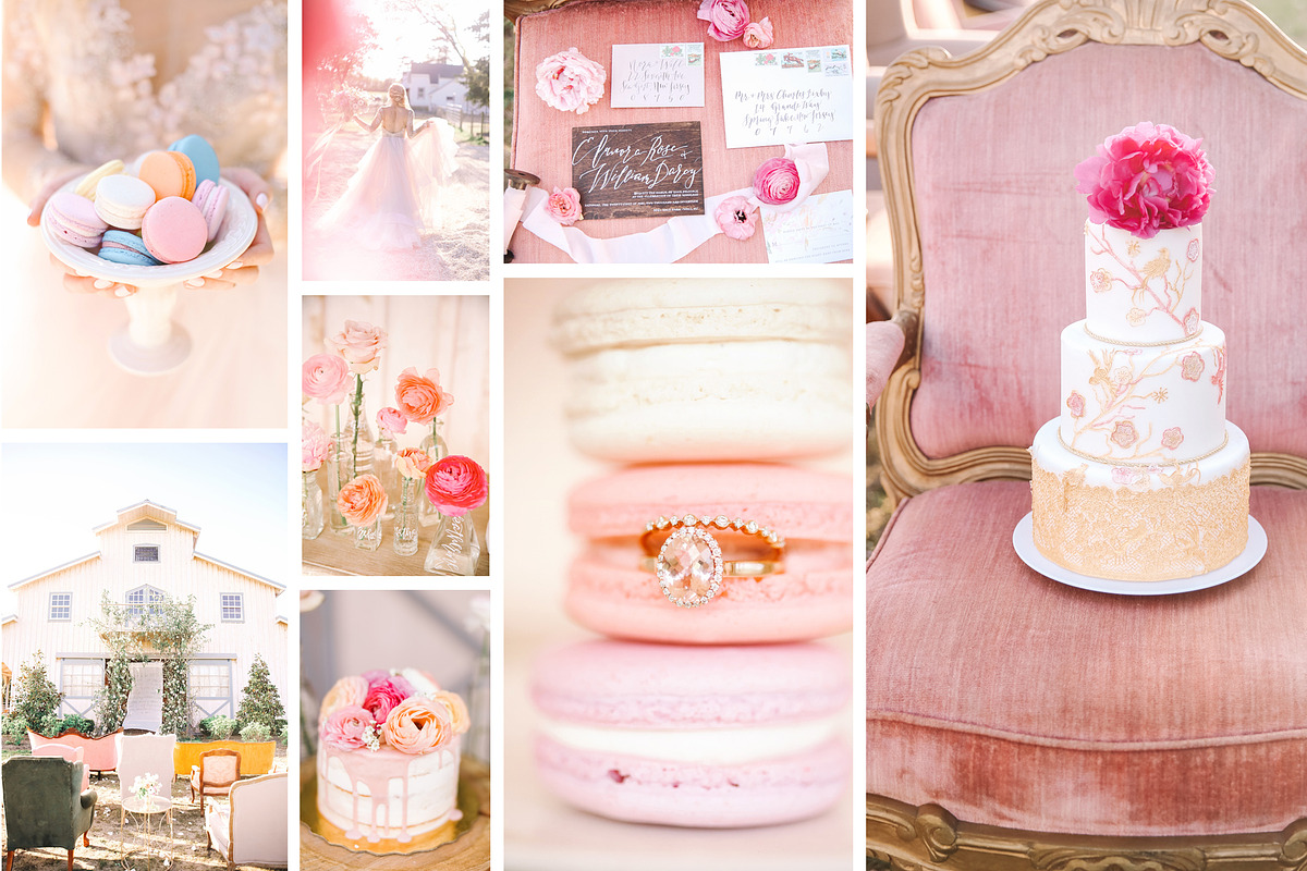 Feminine wedding bundle 2, a Books & Magazine Mockup by Grandmillennial Lane