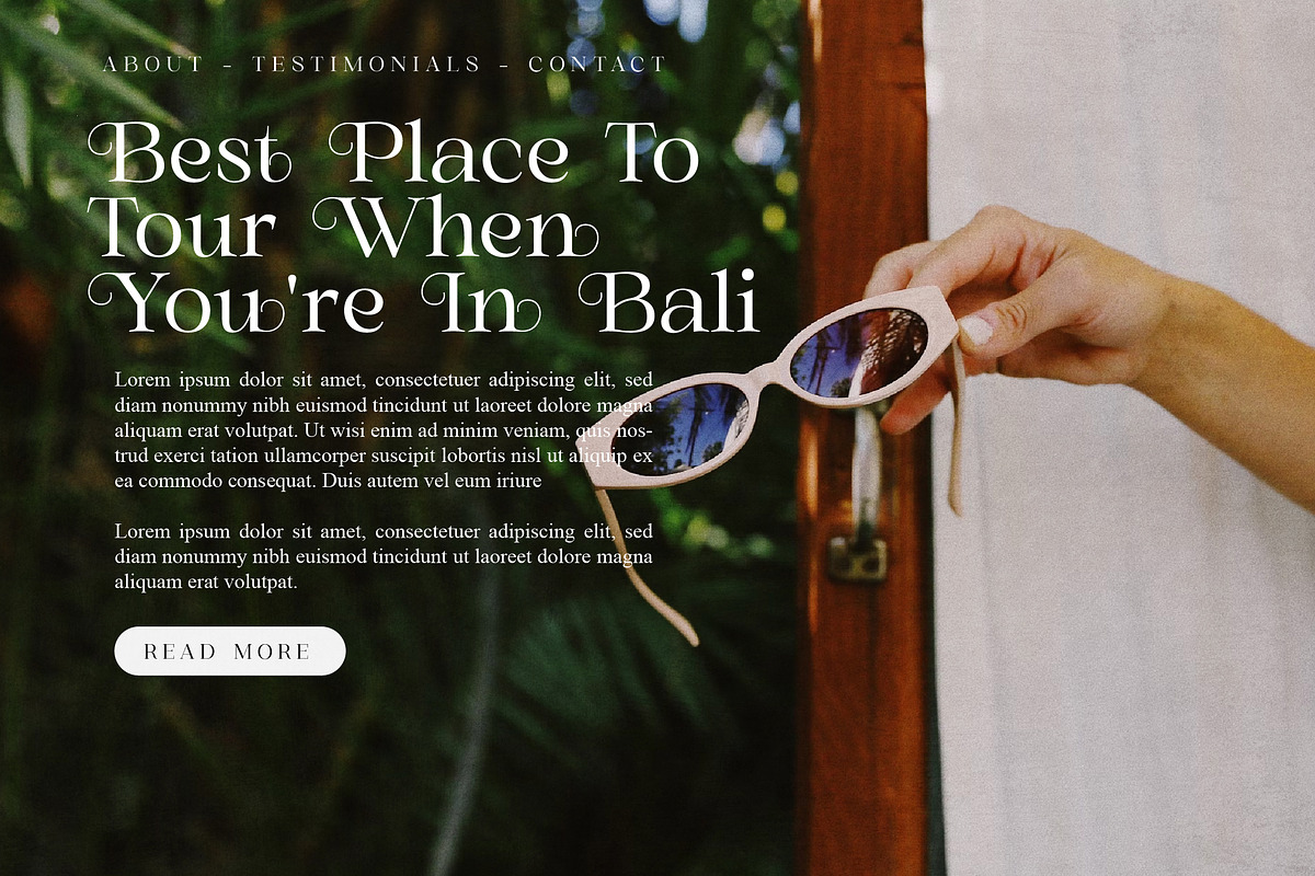 Gold & Song Modern Serif Font, a Serif Font by Storytype Studio (Photo 8 of 15)