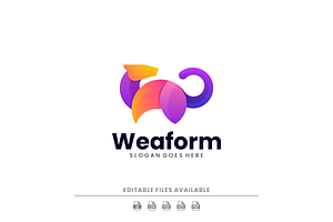Gradient Modern Weasel Logo Design, a Branding & Logo Template by Artnivora.Std