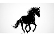 Black Horse Silhouette Bundle, an Illustration by jahid234 (Thumbnail 31 of 31)