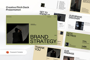 Brand Strategy Powerpoint Template, a Presentation Template by TMint Creative
