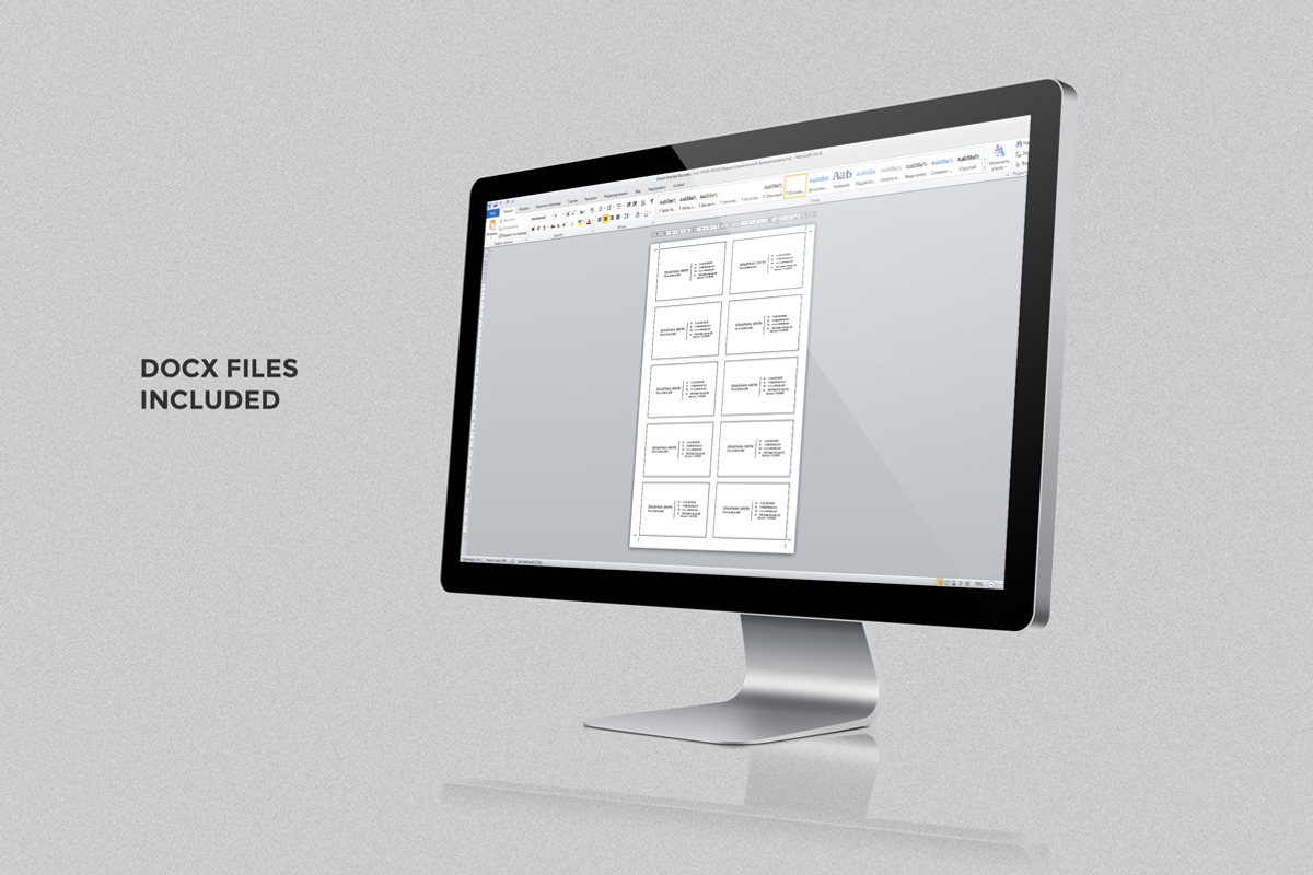 Simple Minimal Business Card 6, a Business Card Template by ND Design (Photo 6 of 8)