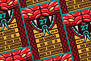 Cobra Indie Rock Flyer, a Flyer Template by ashenterprise (Thumbnail 3 of 3)