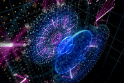 20 Big Data Abstract Backgrounds, a Technology Illustration by Handmadefont (Thumbnail 10 of 19)