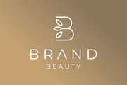 Letter B Beauty Luxury Flower Logo, a Branding & Logo Template by ika trisiana (Thumbnail 1 of 2)
