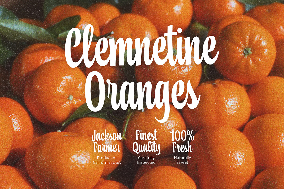 Sunday Chatt Playful Display Script, a Handwritten Font by Four Lines Std. (Photo 8 of 11)