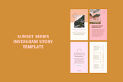 Sunset Series: Instagram Story Temp, a Social Media Template by Brighten Made (Thumbnail 2 of 6)