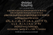 Overlad Kingdom - Decorative Serif, a Serif Font by ErgibiStudio (Thumbnail 10 of 10)