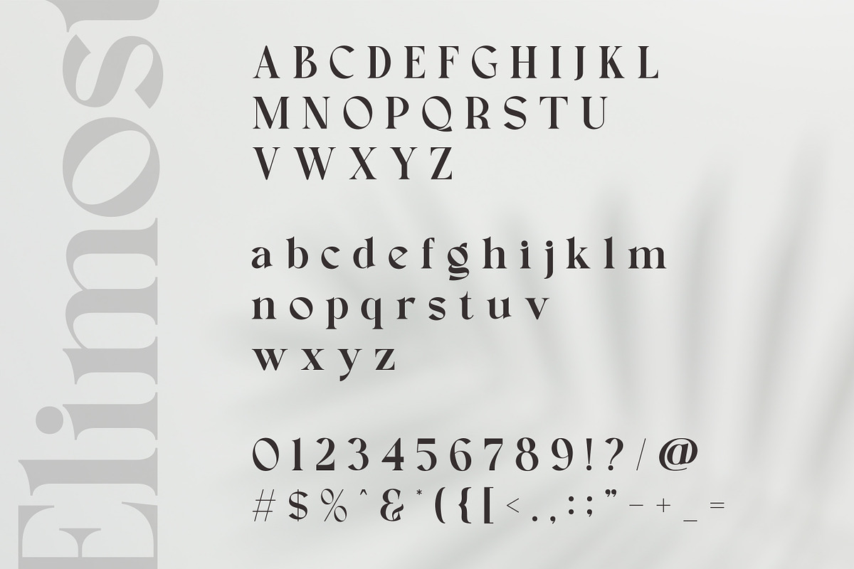 Elimost - Luxury Serif Font, a Serif Font by Flawless And Co (Photo 9 of 10)