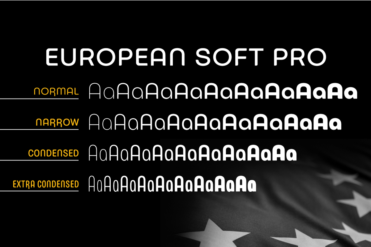 European Soft Pro Variable, a Sans Serif Font by BULENT YUKSEL (Photo 6 of 11)