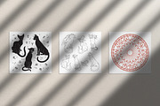 Black Magic Cats + Bonus, an Animal Illustration by Croisy (Thumbnail 4 of 8)
