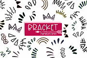 Bracket| Symbols Fonts, a Symbol Font by Sirinart (Thumbnail 1 of 6)