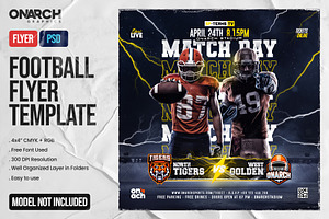 5 Football Flyer Templates