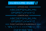 Alienaire Font Duo, a Sans Serif Font by GlitzyGrapix (Thumbnail 9 of 9)