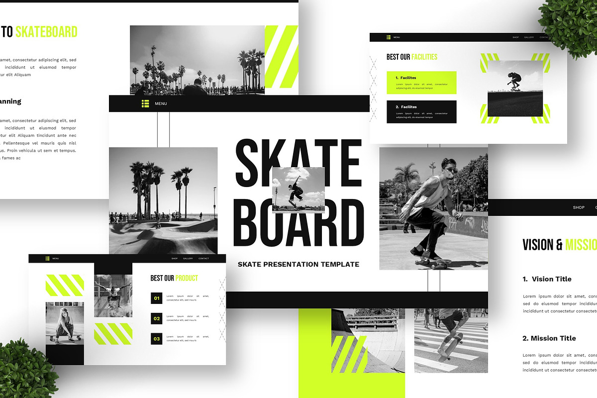 Skateboard - Skateboard Keynote preview 5