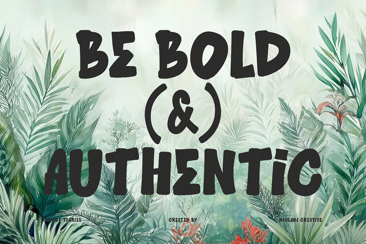 Jadent Tagriel Playful Display Font, a Handwritten Font by Maulana Creative (Photo 5 of 7)
