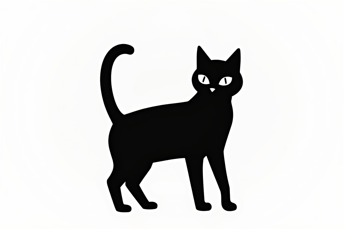 Elegant Cat  Silhouette Bundle, a Graphic by hafijul (Photo 6 of 11)