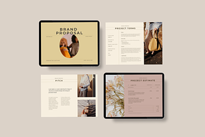 Toffee Brand Proposal Template