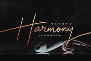 Harmony Script Font, a Script Font by Ryn Pojas (Thumbnail 1 of 8)