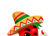 Cartoon Chilli Pepper Character, a Food Illustration by MISS CHATZ (Thumbnail 3 of 3)