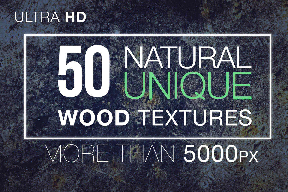 50 Wood & Tree Textures Bundle Pack