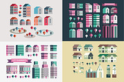 Flat Town Infographic Elements., an Icon by bum katrin (Thumbnail 3 of 4)