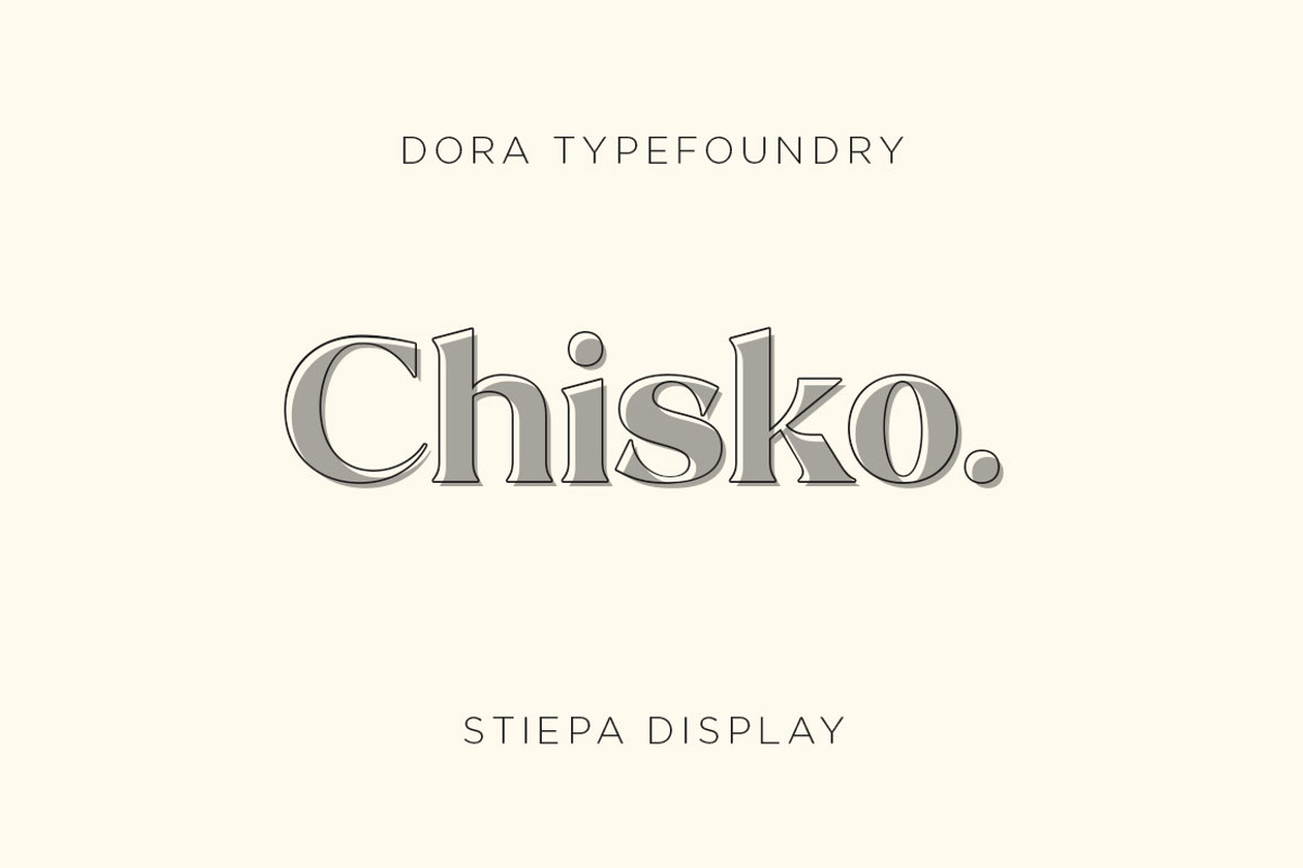 Stiepa | Modern Serif & Sans, a Serif Font by Dora Typefoundry (Photo 4 of 28)