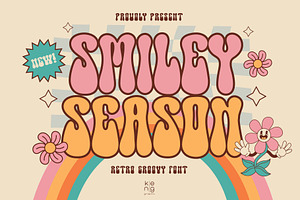 Smiley Season Font, a Handwritten Font by KengGraphic