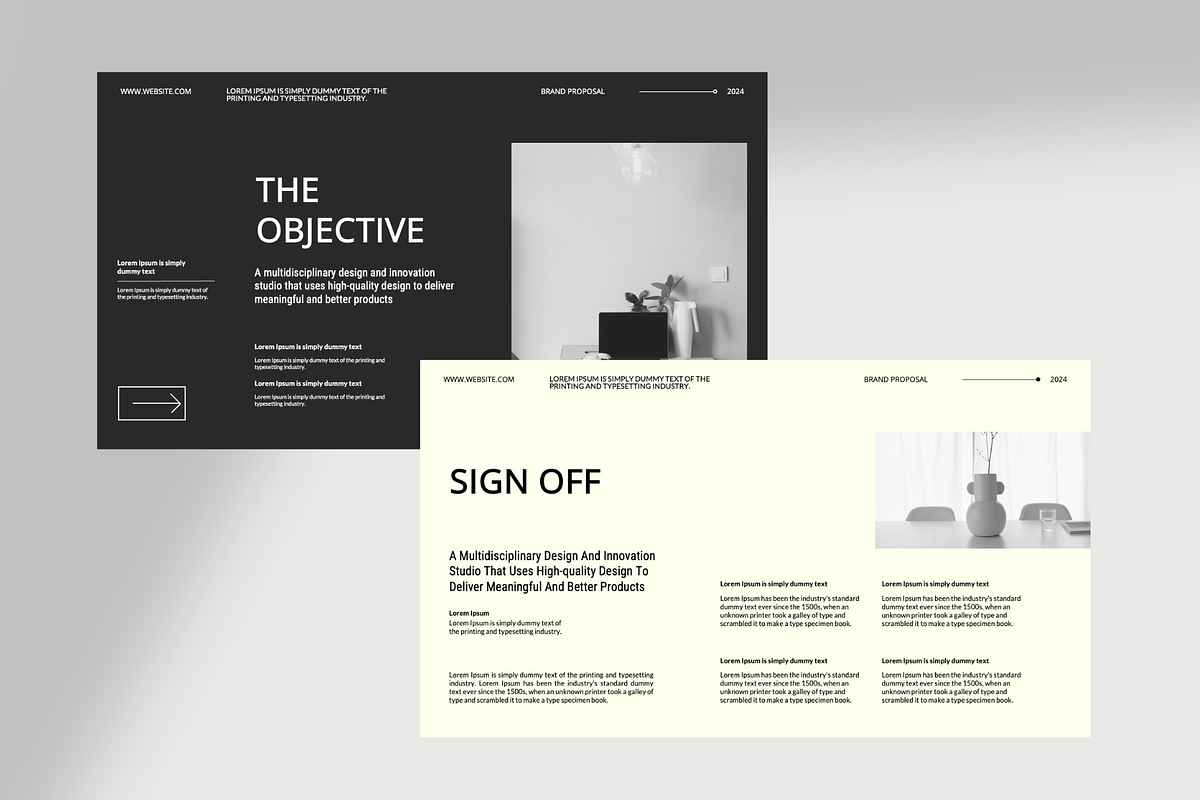 Brand Proposal Presentation Template, a Presentation Template by Spesifikstd (Photo 2 of 11)