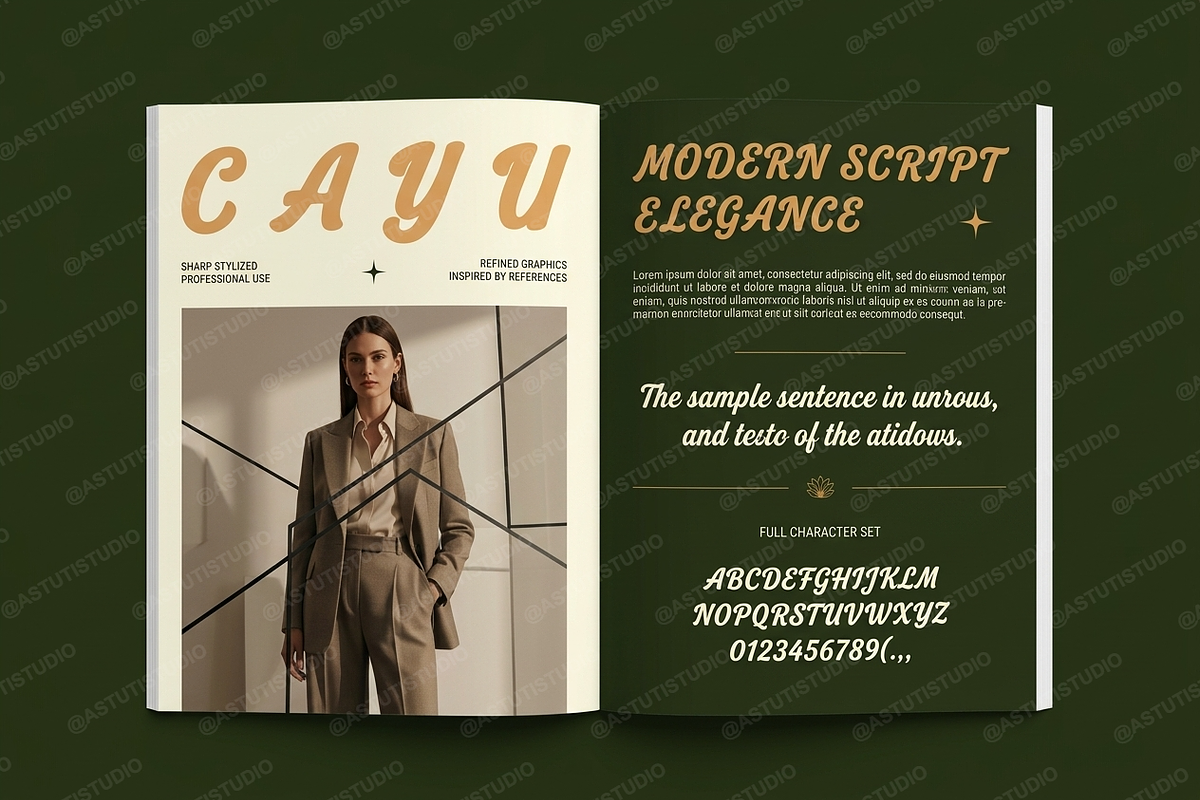 Cayu - Refined Modern Serif, a Serif Font by Astuti Studio (Photo 21 of 23)