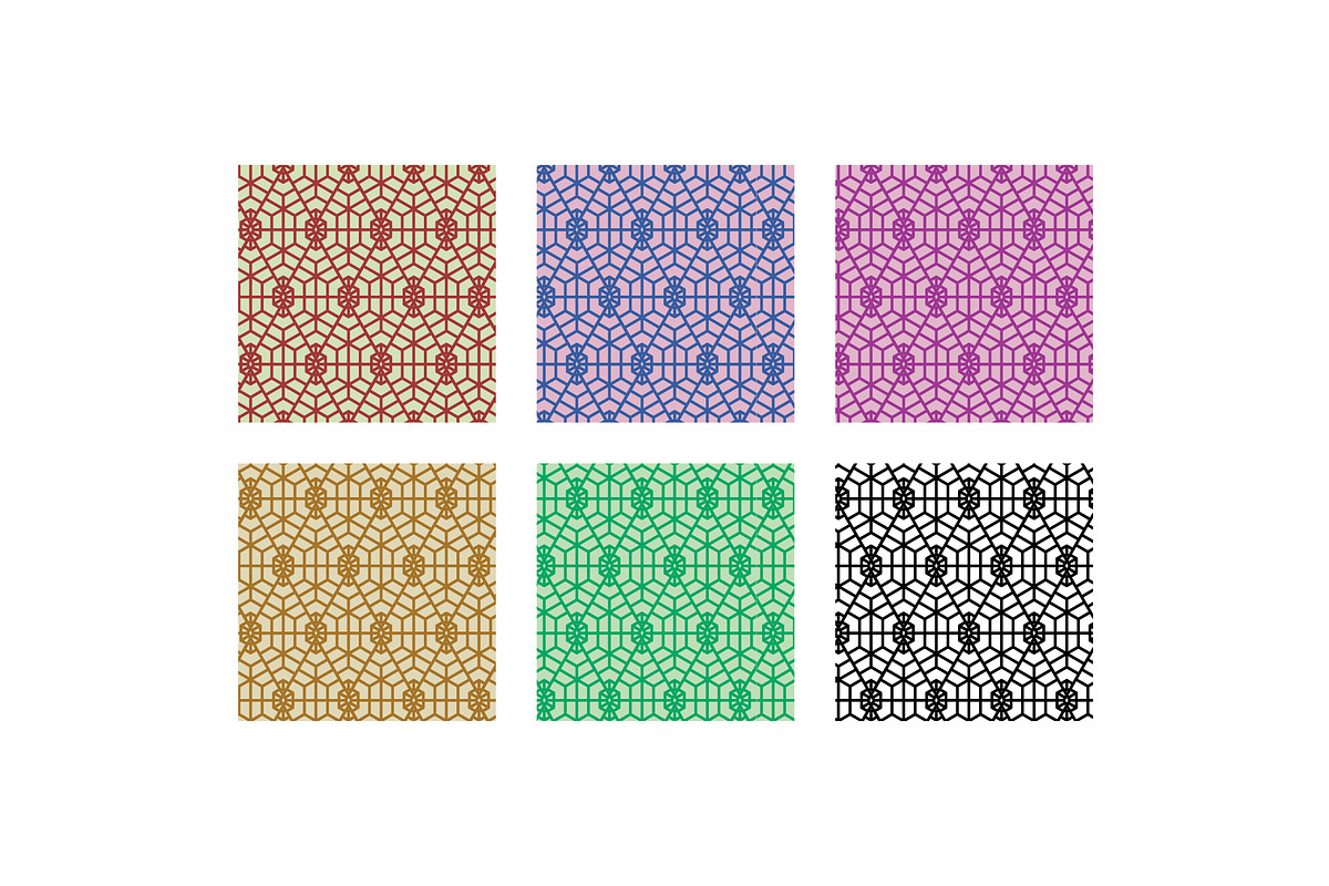 30 ArtDeco Symmetry Seamless Pattern, a Pattern Graphic by Morand Union (Photo 3 of 14)