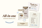 Nostalgic Branding Kit Canva, a Branding & Logo Template by Hell Yeah Designs (Thumbnail 7 of 19)