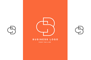 CB, BC, Abstract Logo Design