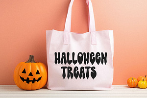 Hocus Pocus Boo Halloween Font