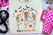 Skeleton Dance Halloween Sublimation, an Illustration by CreationArt (Thumbnail 2 of 4)